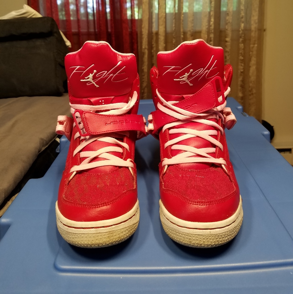 Air Jordan flight 45 high/ Valentine's edition